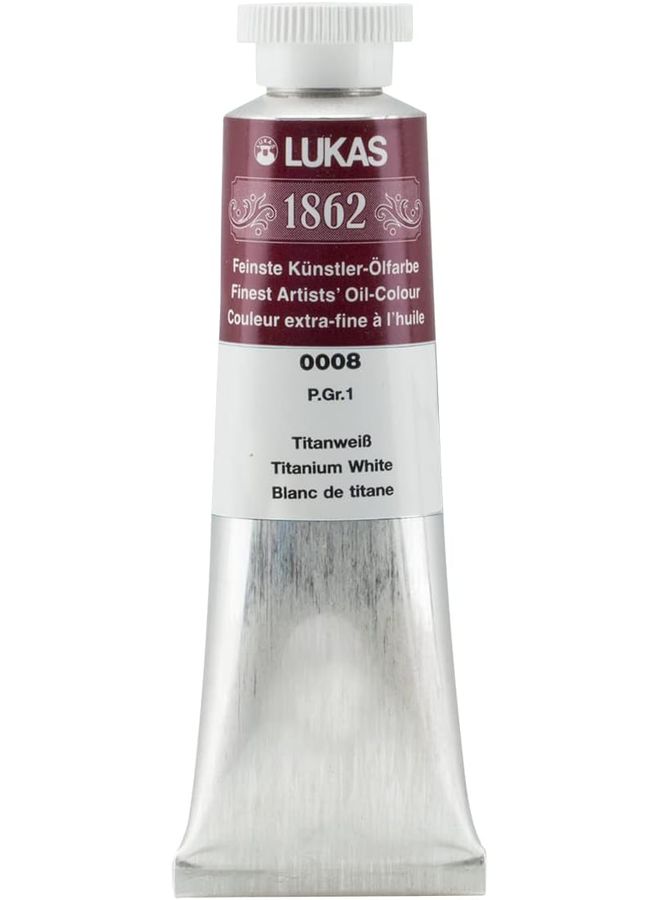 LUKAS 1862 OIL 37ML TITANIUM WHITE