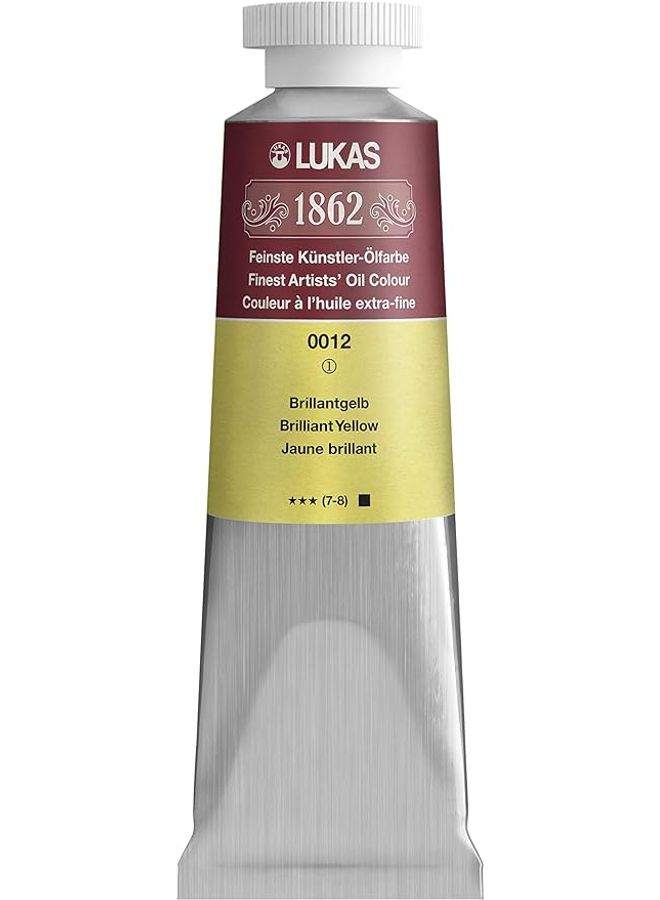 LUKAS 1862 OIL 37ML BRILLIANT YELLOW