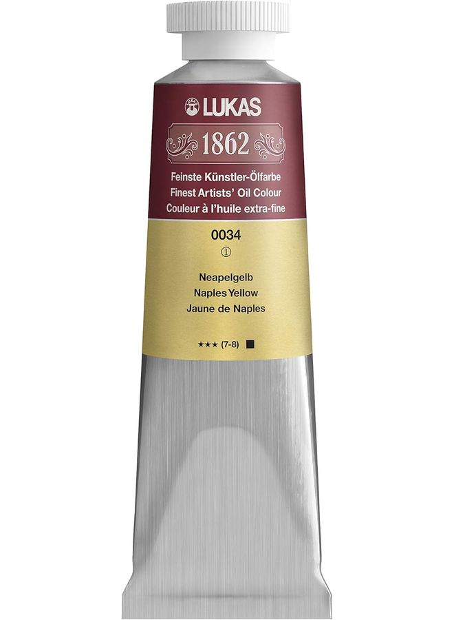 LUKAS 1862 OIL 37ML NAPLES YELLOW