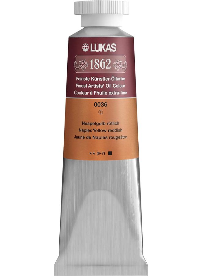 LUKAS 1862 OIL 37ML NAPLES YELLOW REDDISH