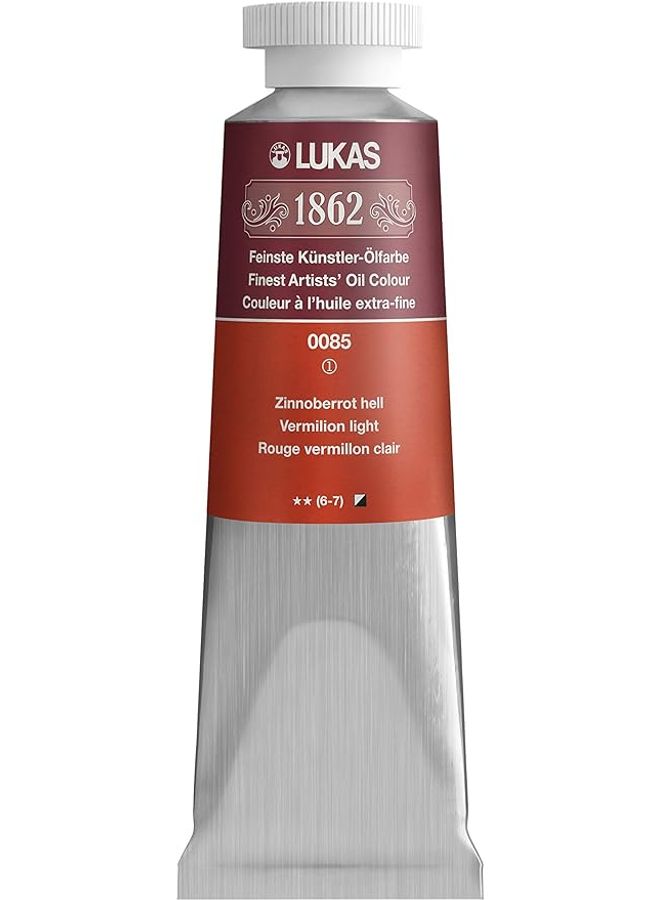 LUKAS 1862 OIL 37ML VERMILION LIGHT