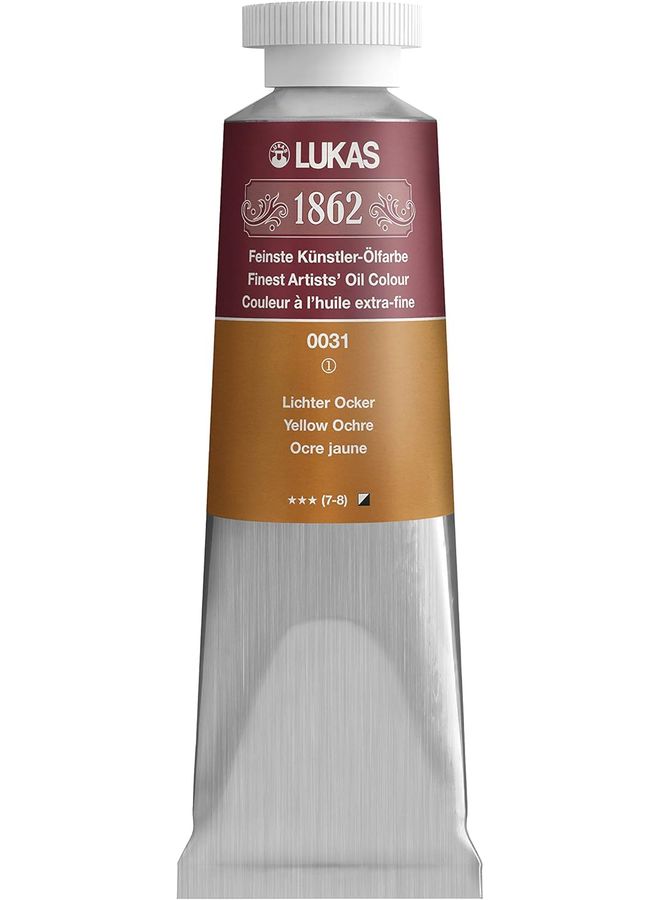 LUKAS 1862 OIL 37ML YELLOW OCHRE