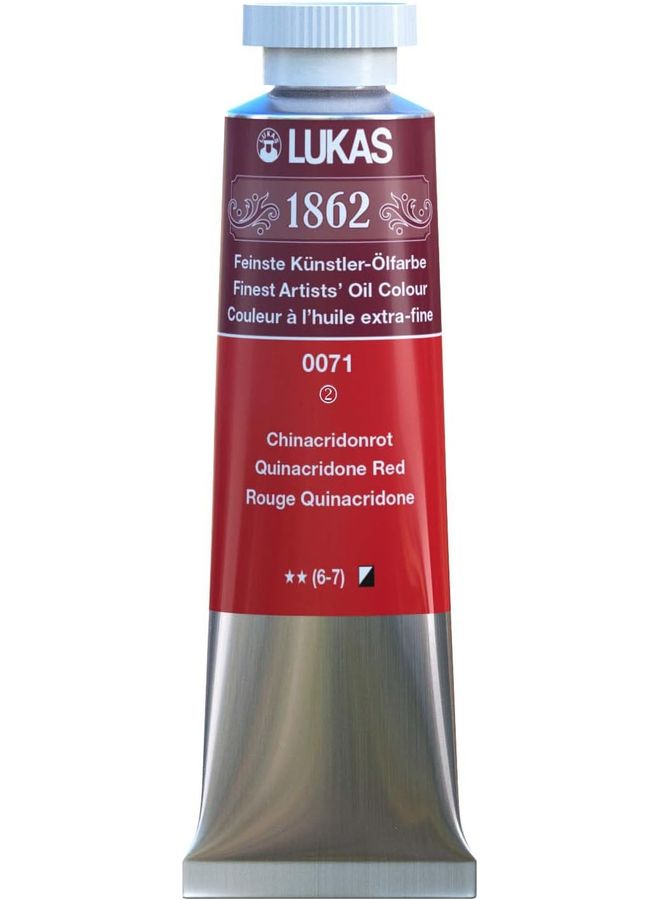 LUKAS 1862 OIL 37ML QUINACRIDONE RED