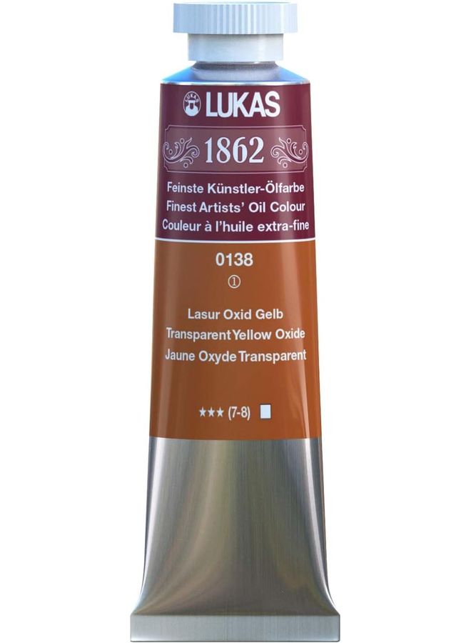 LUKAS 1862 OIL 37ML TRANSPARENT YELLOW OXIDE