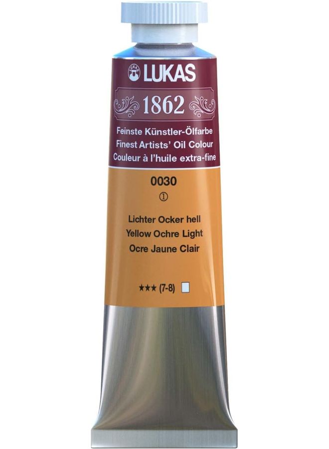 LUKAS 1862 OIL 37ML YELLOW OCHRE LIGHT