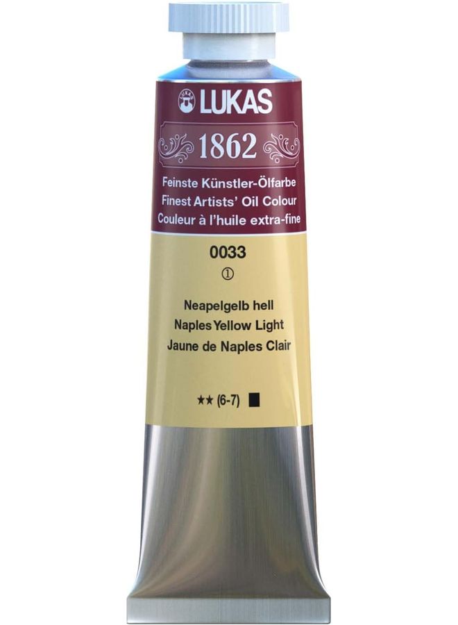 LUKAS 1862 OIL 37ML NAPLES YELLOW LIGHT