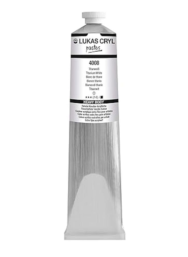 LUKAS CRYL PASTOS 200ML TITANIUM WHITE