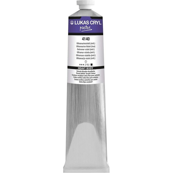 LUKAS CRYL PASTOS 200ML ULTRAMARINE VIOLET (HUE)