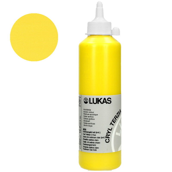 LUKAS CRYL TERZIA 500ML CADMIUM YELLOW LIGHT (HUE)