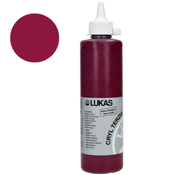 LUKAS CRYL TERZIA 500ML ALIZARIN CRIMSON