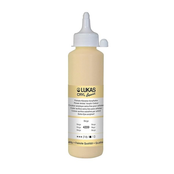 LUKAS CRYL LIQUID 250ML BEIGE