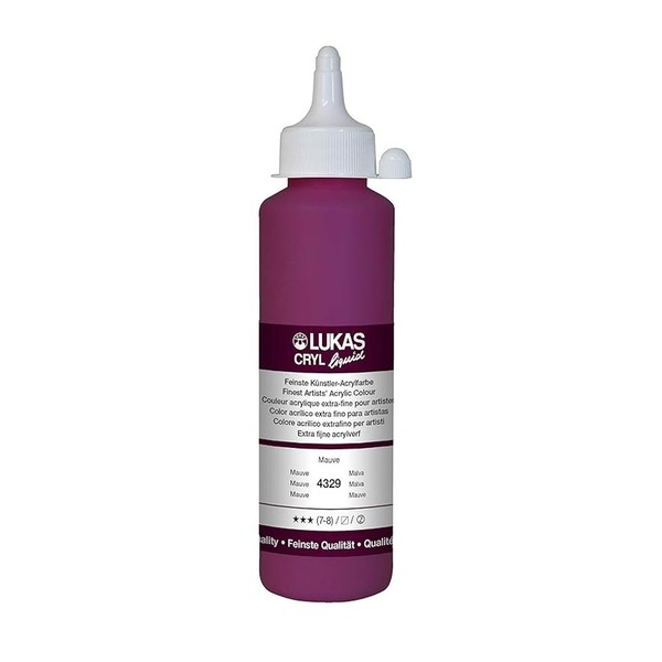 LUKAS CRYL LIQUID 250ML MAUVE