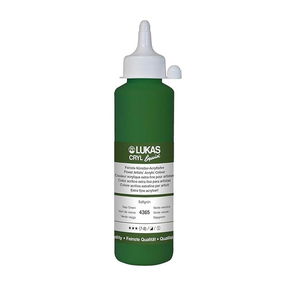 LUKAS CRYL LIQUID 250ML SAP GREEN