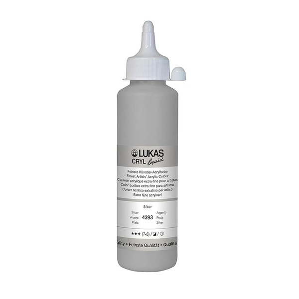 LUKAS CRYL LIQUID 250ML SILVER