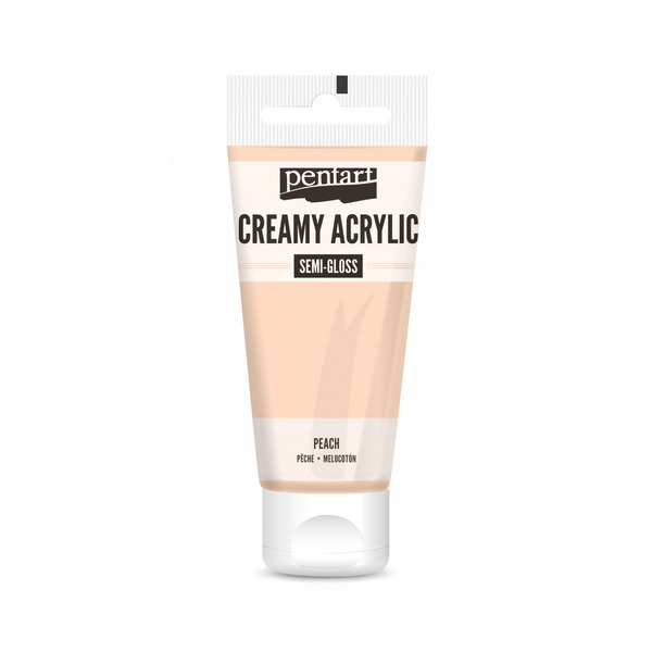 Creamy Acrylic Paint 200ml semi gloss Peach