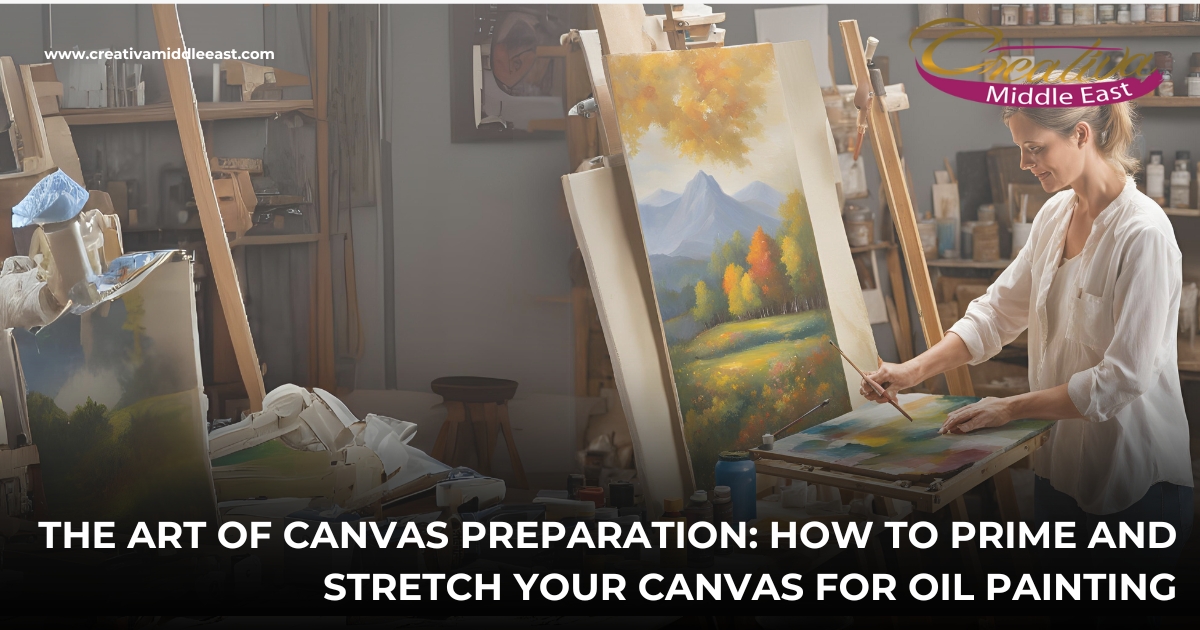 The Art of Canvas Preparation: How to Prime and Stretch Your Canvas for Oil Painting