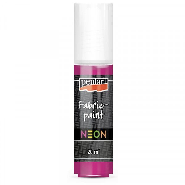 Fabric Paint 20ml Neon Pink