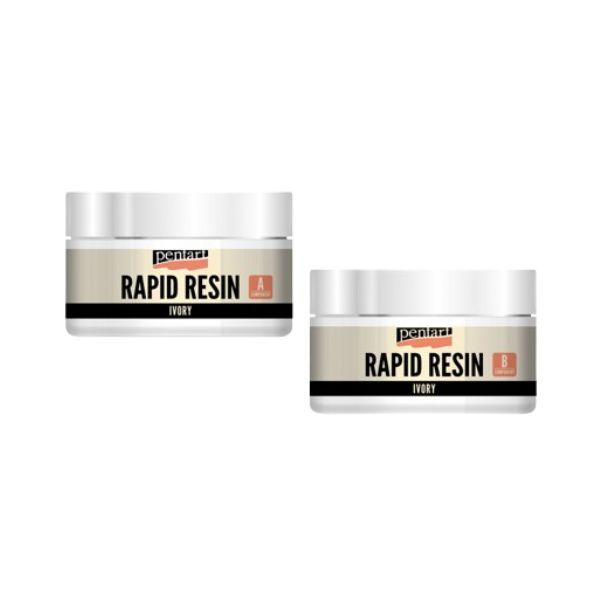 Rapid Resin 1:1 set 150ml Ivory