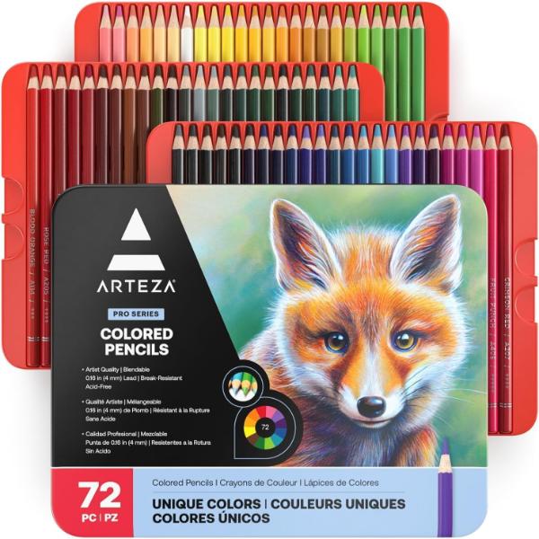 Expert Colored Pencils - Set of 72