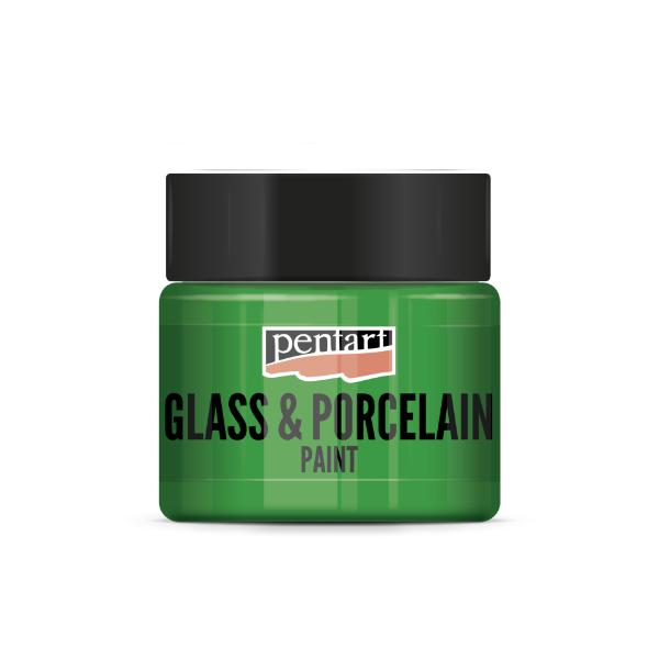 GLASS & PORCELAIN PAINT 30ML APPLE GREEN