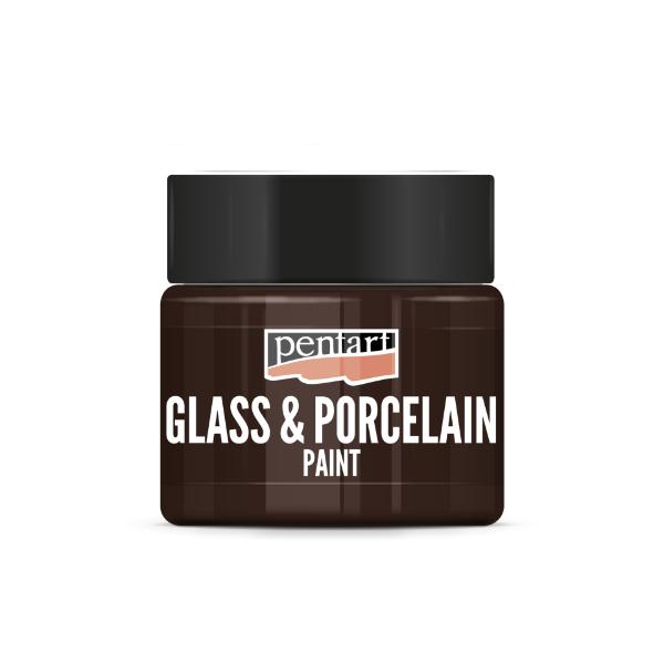 GLASS & PORCELAIN PAINT 30ML BROWN
