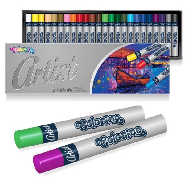 COLORINO ARTIST OIL PASTEL -24 COLORS