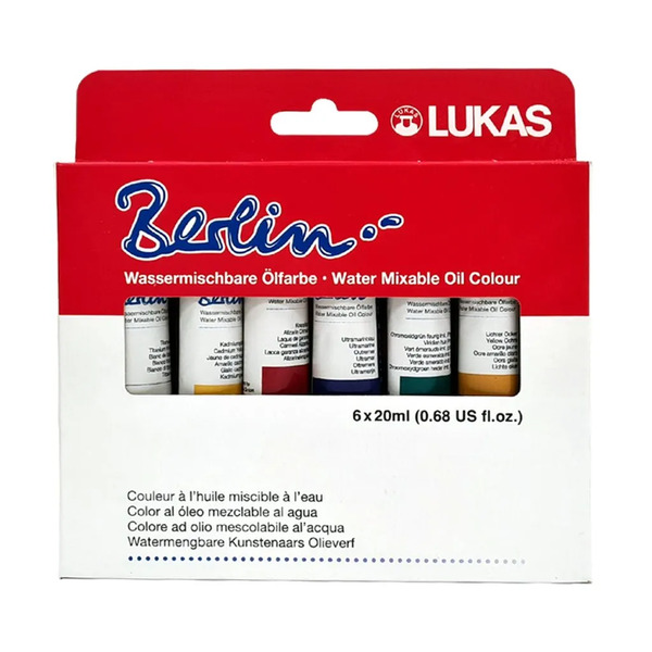 LUKAS Berlin Water Mixable Oil Starter Set 6x20ml