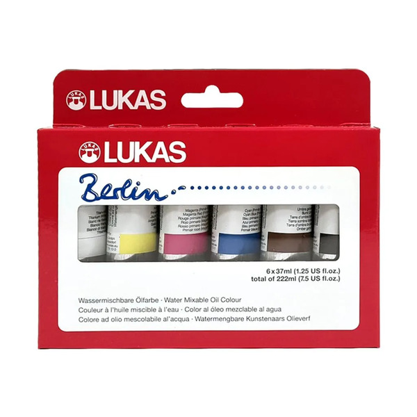 LUKAS Berlin Water Mixable Oil Classic Set 6x37ml