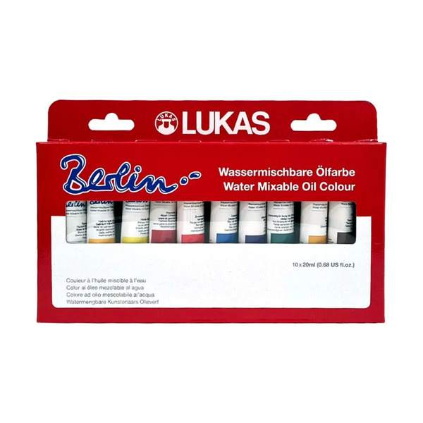 LUKAS Berlin Water Mixable Oil Selection Set 10x20ml