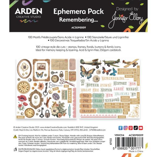 Remembering… Ephemera Pack