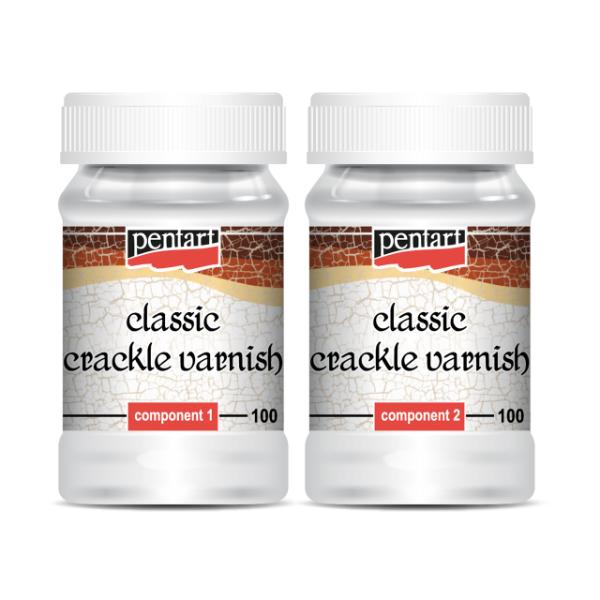 Classic Crackle Varnish - 2 component 100ml
